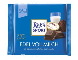 Ritter Sport Edel Vollmilch 35% Kakao 100g